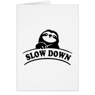 CARTÃO LENTO PARA BAIXO