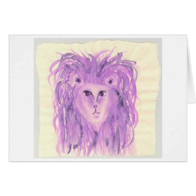 Cartão Leo (Frente Horizontal)