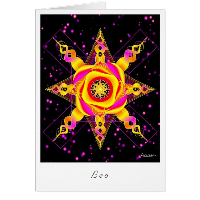 Cartão Leo (Frente)