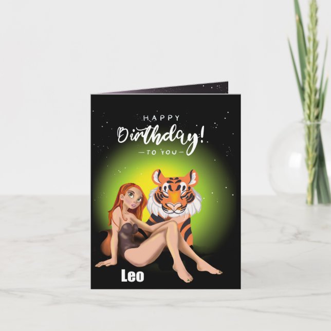 Cartão Leo (Frente)