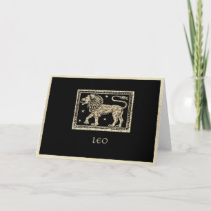 Cartão Leo Birthday Card