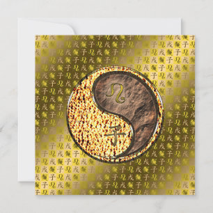 Cartão Leo & Earth Rat