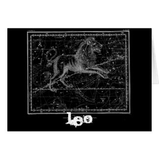 Cartão Leo, o Leão