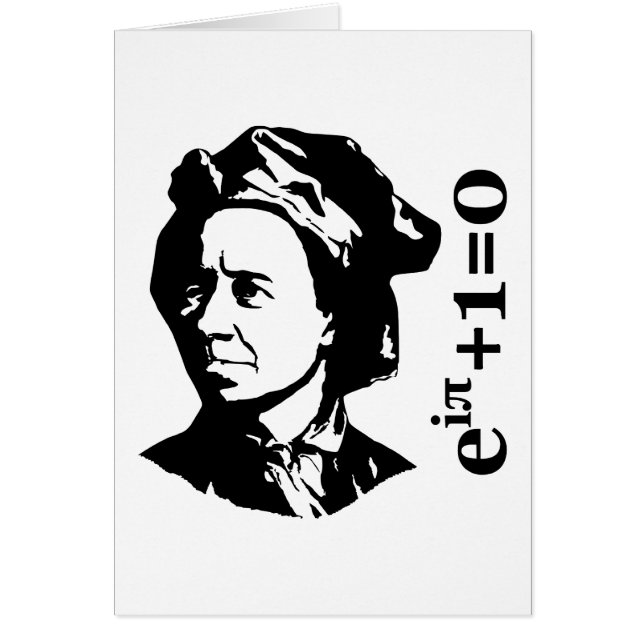 Cartão Leonhard Euler (Frente)