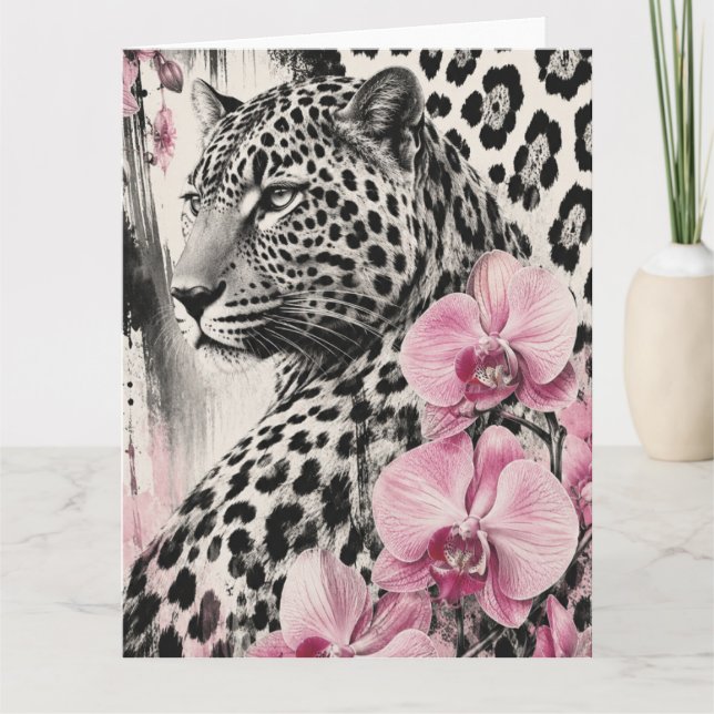 Cartão LeoOrchid Love (Frente)