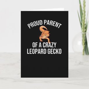 Cartão Leopard Gecko Gifts Lizard Leopard Gecko Lover