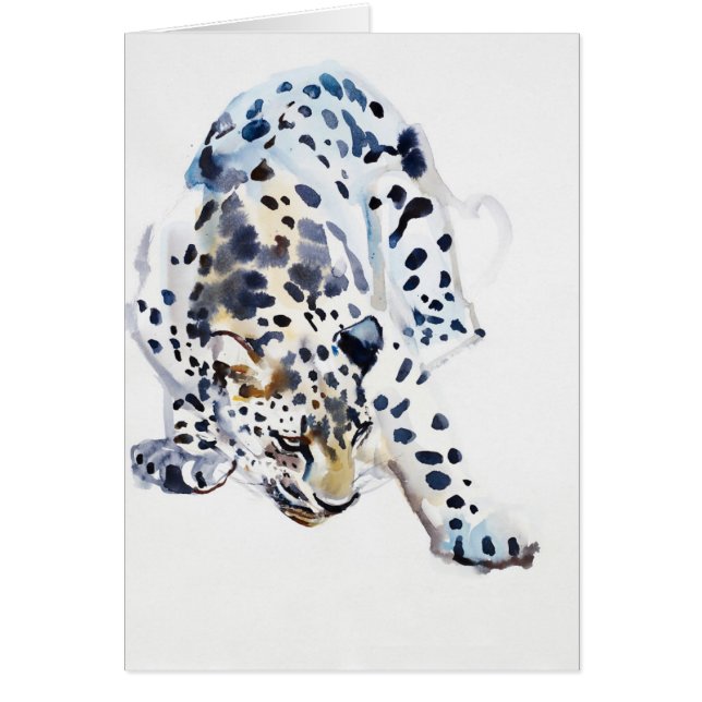 Cartão Leopardo árabe 2008 5 (Frente)