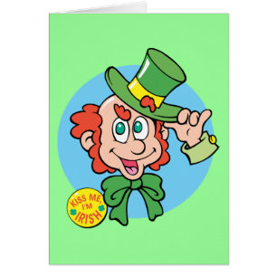 Cartão Leprechaun