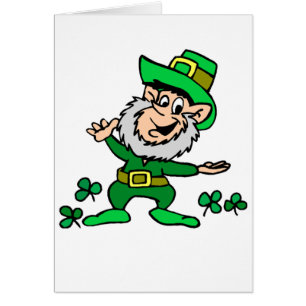 Cartão Leprechaun