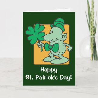 Cartão Leprechaun