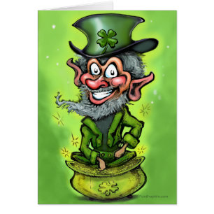 Cartão Leprechaun