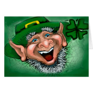 Cartão Leprechaun