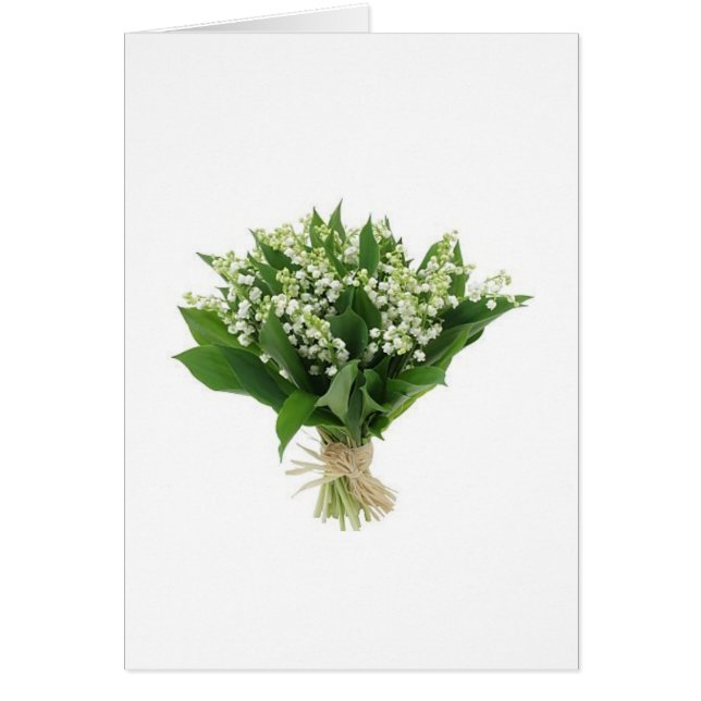 Cartão Les Muguets (Frente)