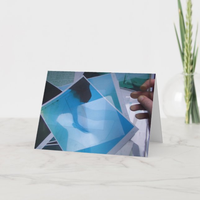 Cartão Les Non-Dessins du Jour 2005-2006 Blue Impressões (Frente)