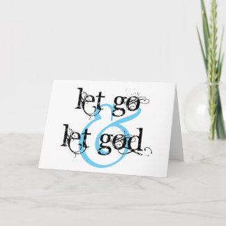 Cartão let go let god
