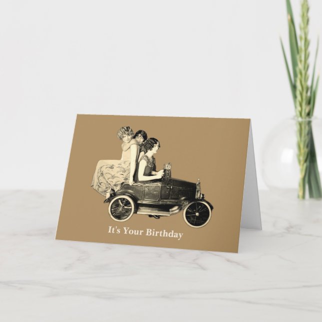 Cartão Let the good times roll (Frente)