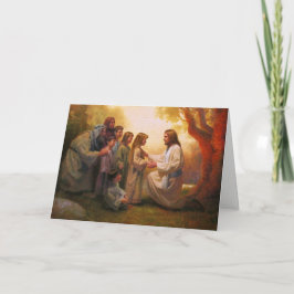 Cartão Let The Little Children Come to Me Greeting Card