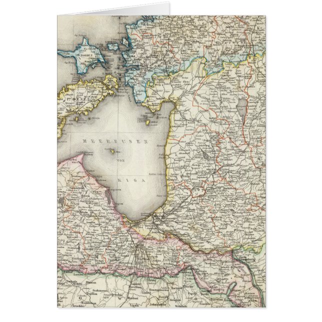 Cartão Letónia, Estônia (Frente)