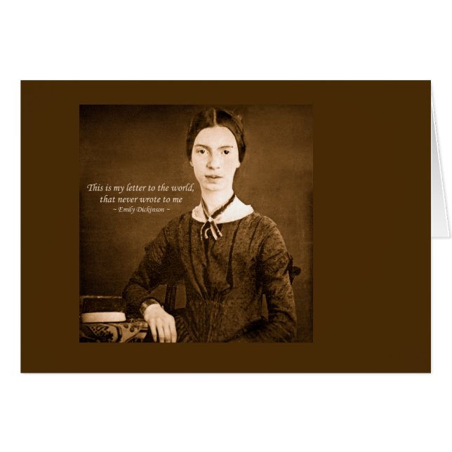 Cartão Letra ao mundo (Frente Horizontal)