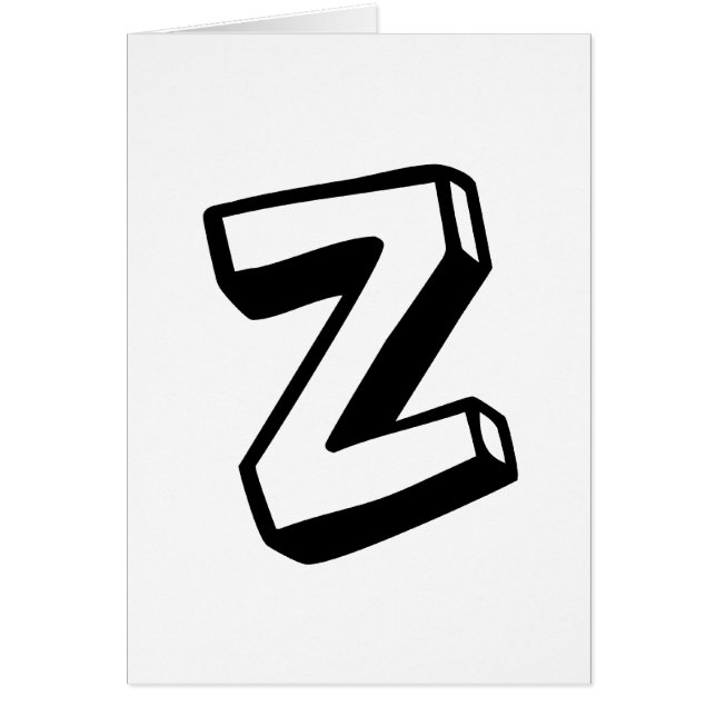 Cartão LetraZ (Frente)