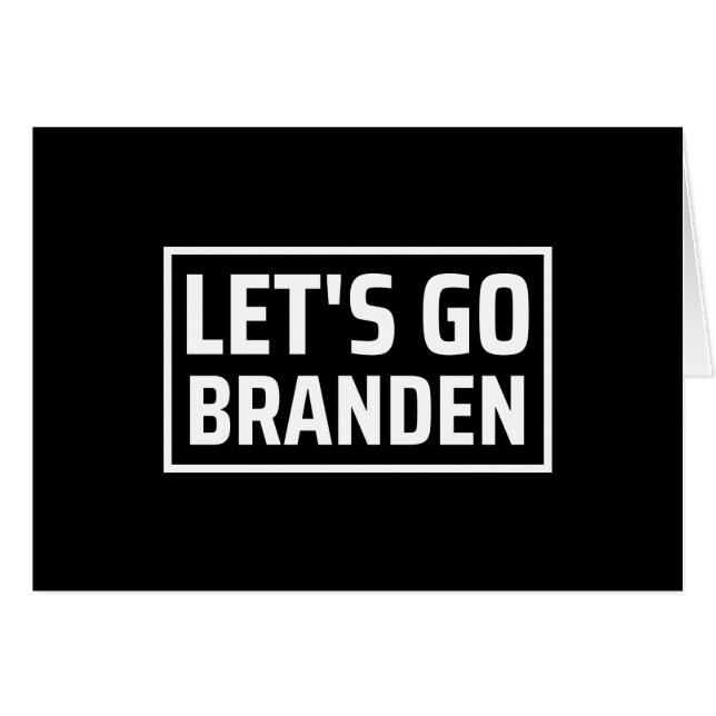 Cartão lets go brandEN (Frente Horizontal)