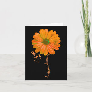 Cartão Leucemia Consciência Bonito Apoio Esposa Hussein P