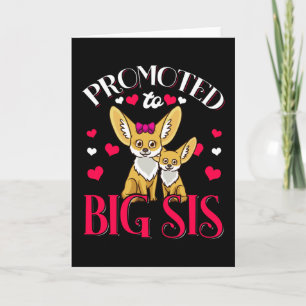 Cartão Levada até a mana grande - Promovida para a Irmã G