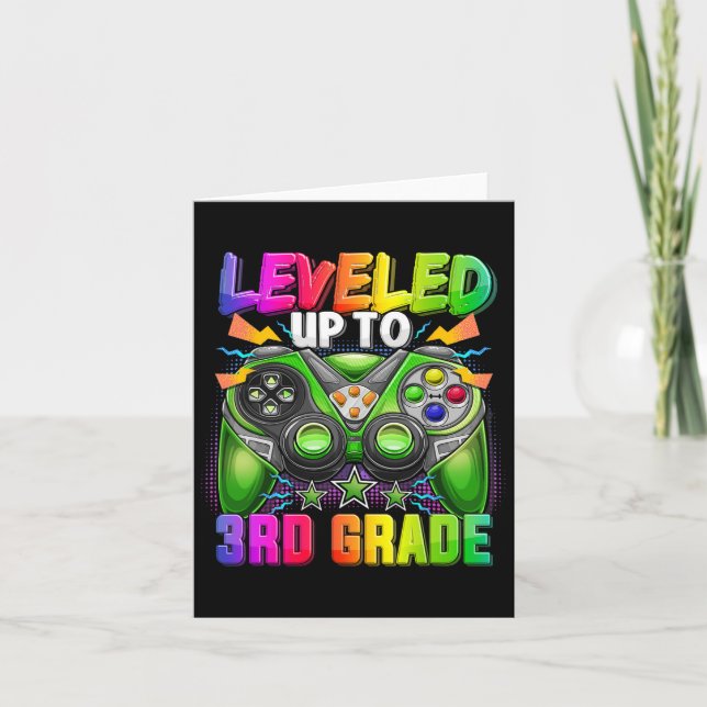 Cartão Levado Até 3º Grau De Gamer Ck Para School First D (Frente)