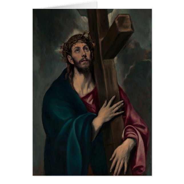 Cartão Levando a cruz (Frente)