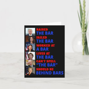 Cartão Levantou O Bar Que Harris Falhou Com O Bar