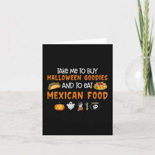 Cartão Levem-Me A Comprar De Gaiústias De Halloween E A C