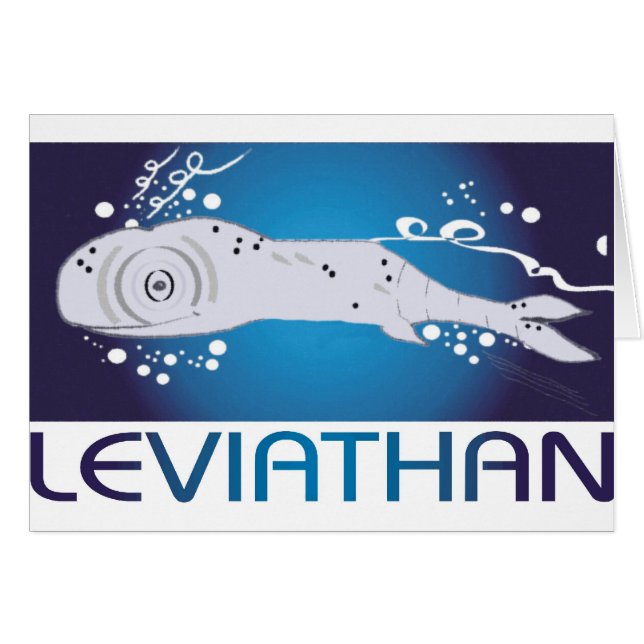 Cartão Leviathan (Frente horizontal)