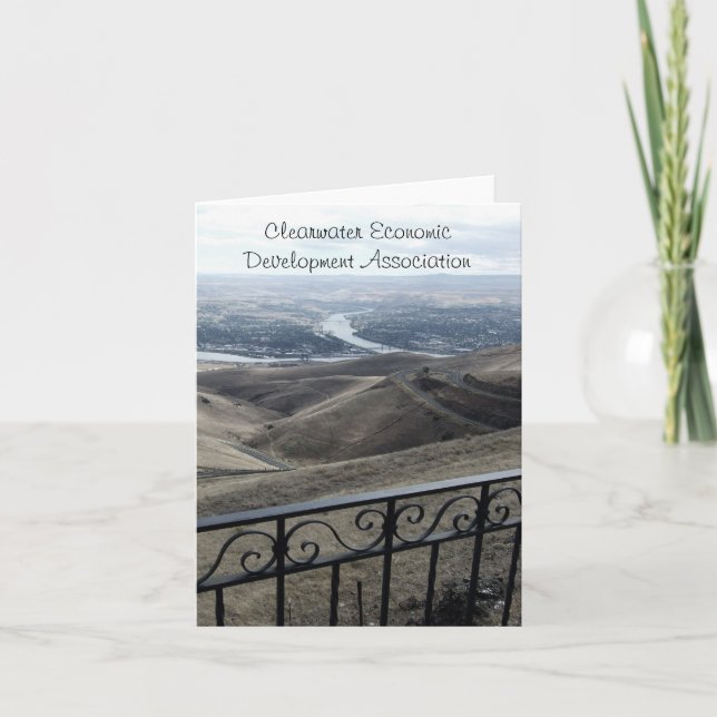 Cartão Lewiston, Idaho (Frente)