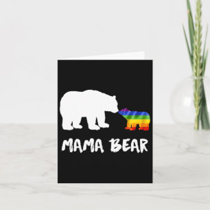 Cartão Lgbt Mama Bear Mãe Gay Biual Lésbica