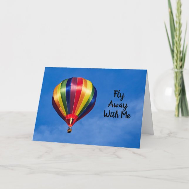 Cartão LGBT Vamos Voar (Frente)