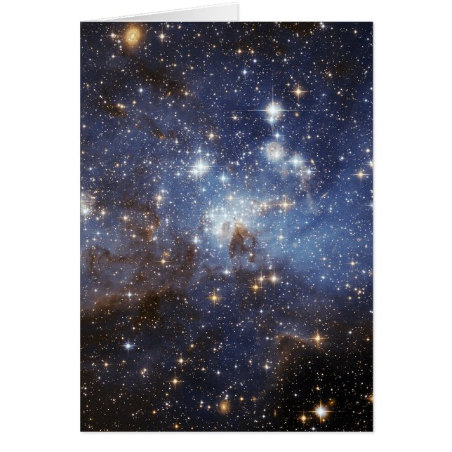 Cartão LH 95 Região formadora de estrelas NASA (Frente)