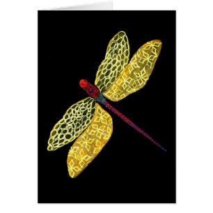 Cartão Libélula