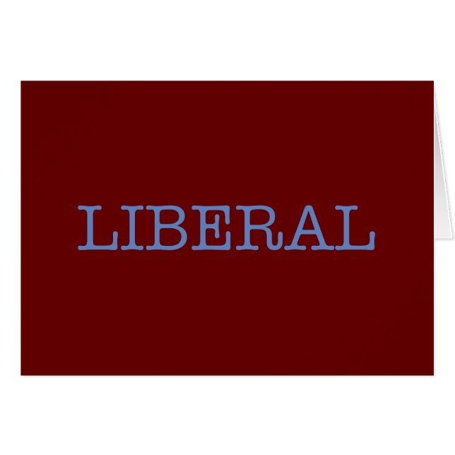 Cartão Liberal (Frente Horizontal)
