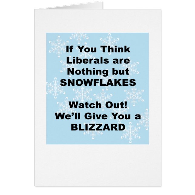 Cartão Liberal Blizzard (Frente)