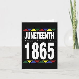 Cartão Liberdade Desde o Dia da Independência de 1865