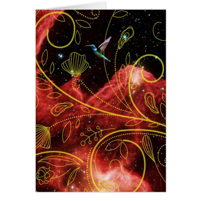 Cartão Liberdade - Hummingbird (Frente)