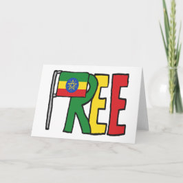 Cartão Liberdade na Etiópia