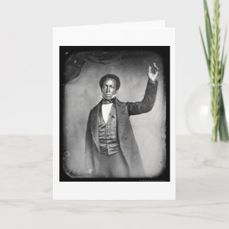 Cartão Liberian Ed J Roye Daguerreotype 1856