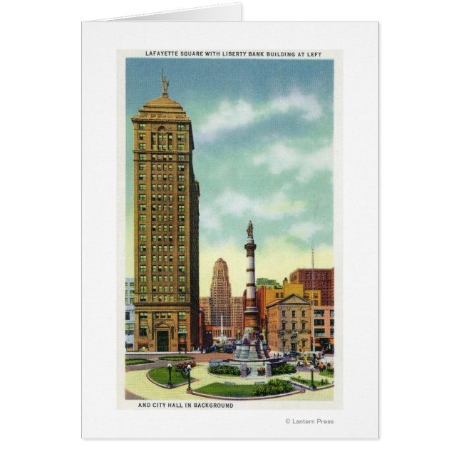Cartão Liberty Bank Bldg, Câmara Municipal (Frente)
