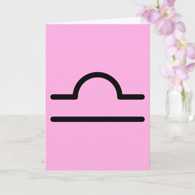 Cartão Libra (Orquídea)