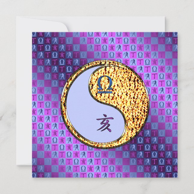 Cartão Libra & Fire Boar (Frente)