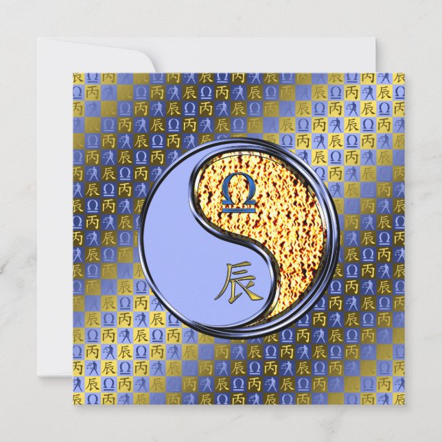 Cartão Libra & Fire Dragon (Frente)