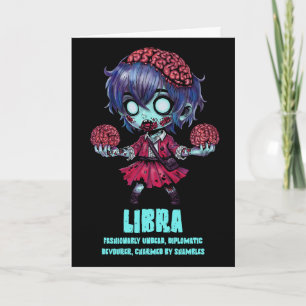 Cartão Libra Zombie