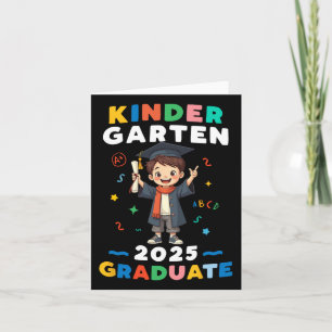 Cartão Licenciado Para Rapazes 2025 Formando Kids