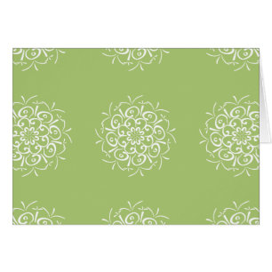 Cartão Lichen Mandala